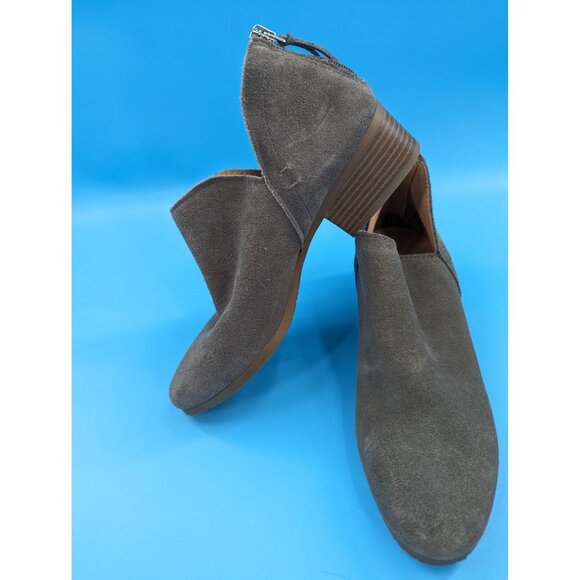 KENNETH COLE REACTION Womens side skip booties grey size 7 NWOT $99‎ - Picture 3 of 6